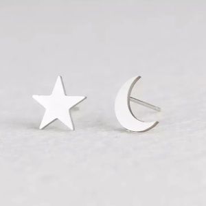 Star and moon earrings 3 for $15